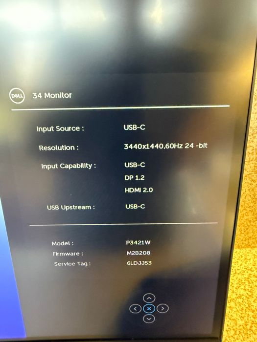 Монитор DELL P3421WM