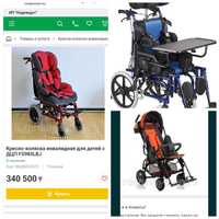 Коляска,кресло инвалидное детский