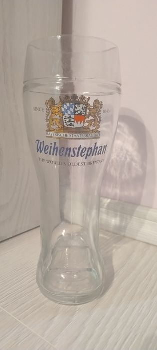 Cizma pahar Weihenstephan 1L