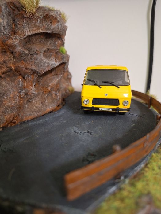 Diorama Auto Rocar Tv scara 1.43