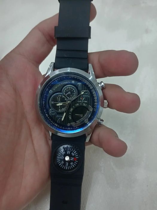 Сағат часы +компус