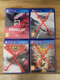 Jocuri PS4 : Driveclub, Need for Speed, God of War, It takes two