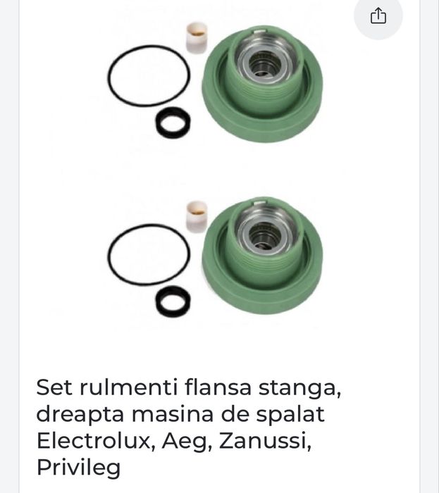 Vand Rulmentii Masina de Spalat Electrolux,Aeg,Zanussi,Privileg