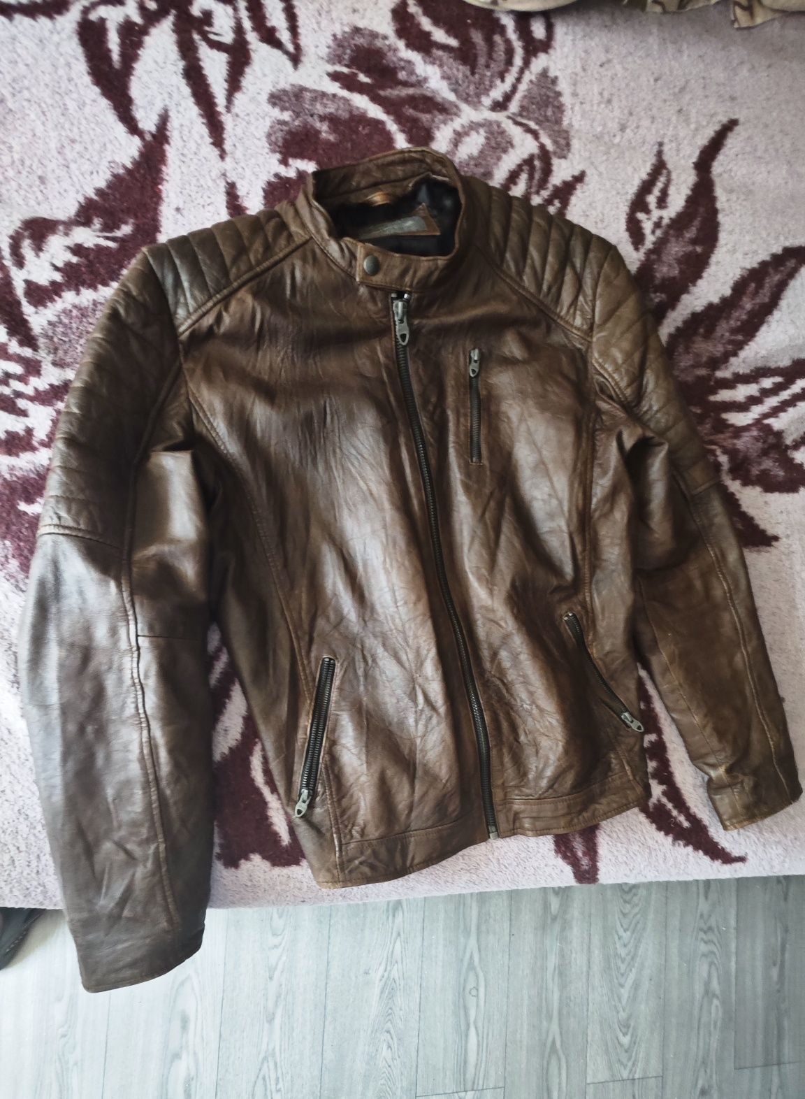 Geacă de piele jack&jones
