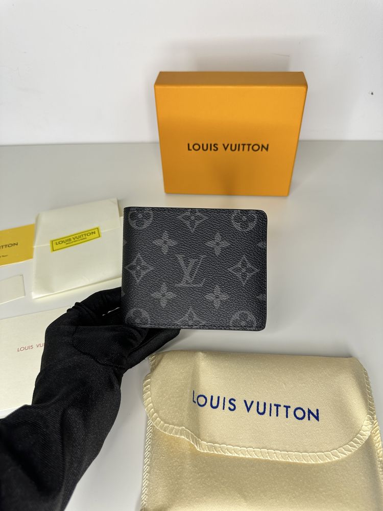 Portofel Louis Vuitton piele canvas 100% cutie inclusă cadou