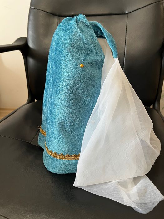 Рокля на Елза , DISNEY + шапка + раничка