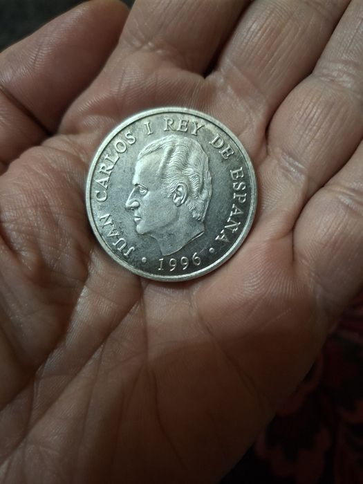 Moneda argint 2000 pesetas 1996