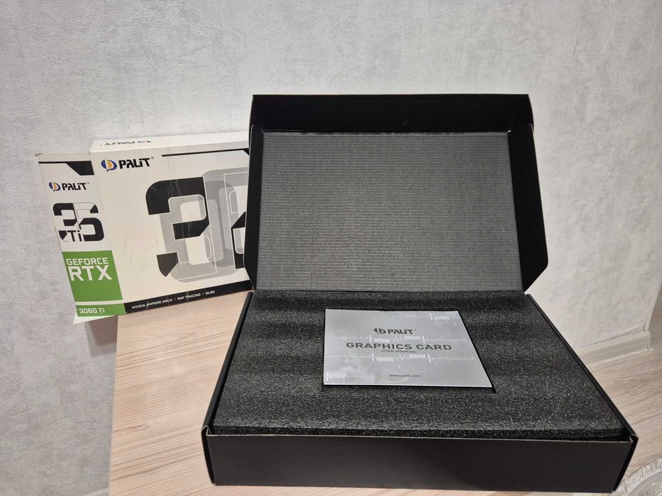 Продам видеокарту Palit GeForce RTX3060Ti Dual OC