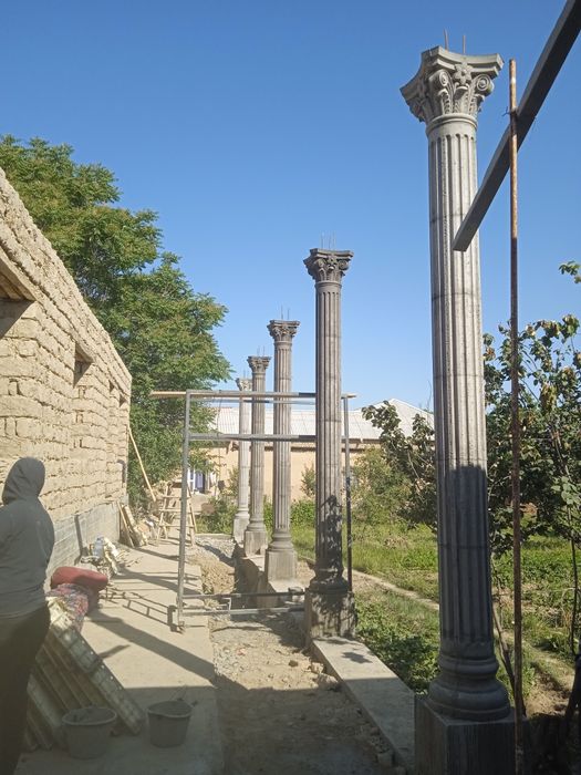 Rim ustunlari quyish xizmati