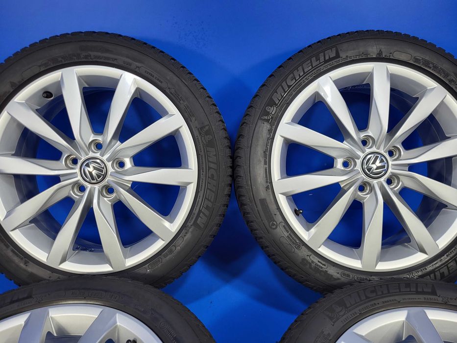 Vand jante/roti 5x112 R17 OE Vw Golf-Passat-Jetta + 205 50 17 fff bune