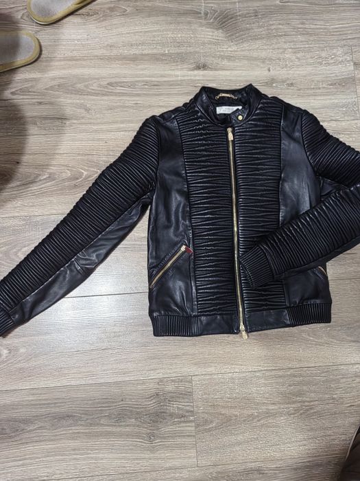 Женская кожанка куртка Versace Оригиналл