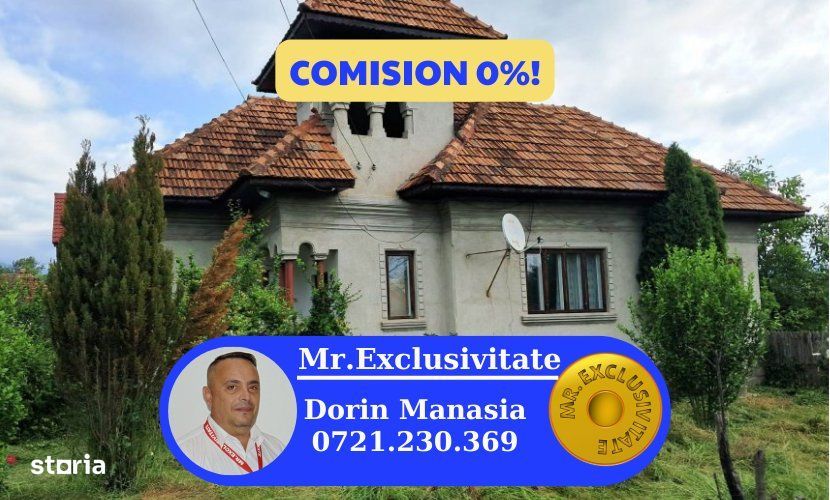 Casa cu teren la Polovragi