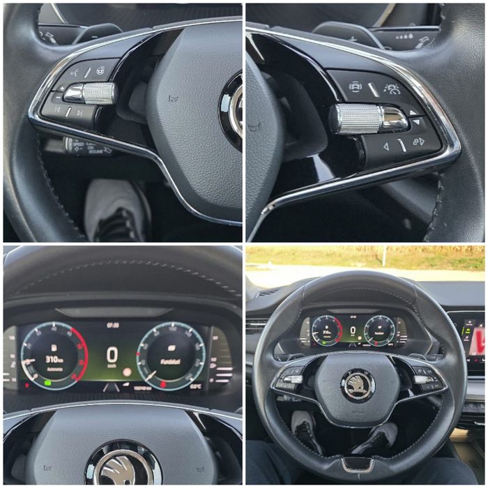 Skoda Octavia. Virtual Cockpit-bord,Camera marsarier,2022.