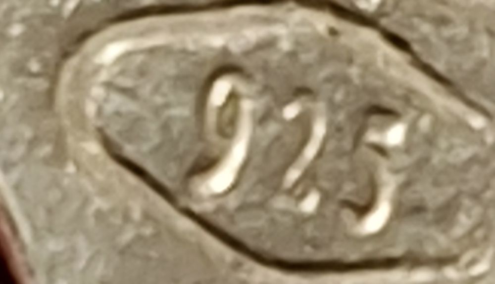 Bratara argint 925 bărbați, 39 grame 22cm