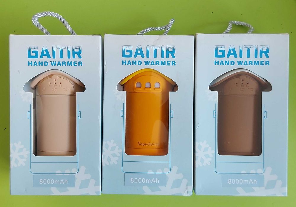 Преносим нагревател за ръце Power Bank 8000 mAh Акумулаторна  батерия