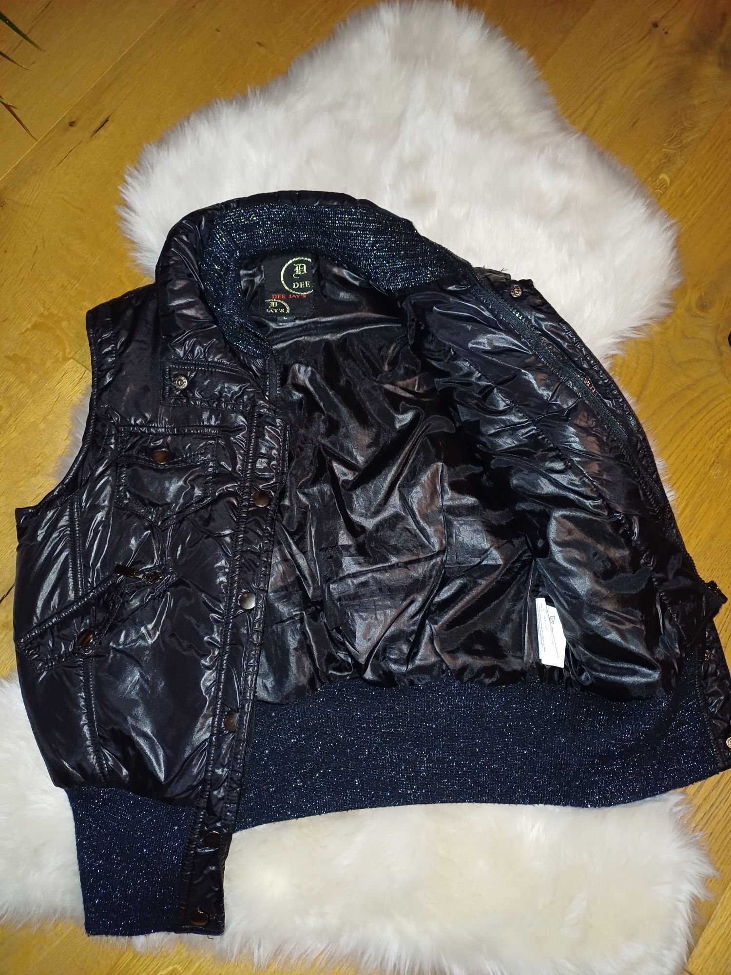 Vestă neagră, măr XS