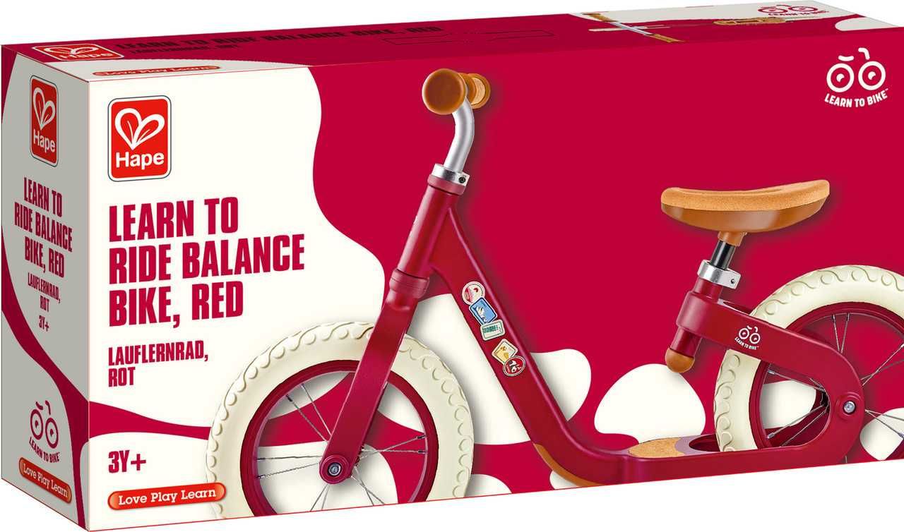 Балансиращ велосипед Hape, червен/Балансиращо колело Hape, червено