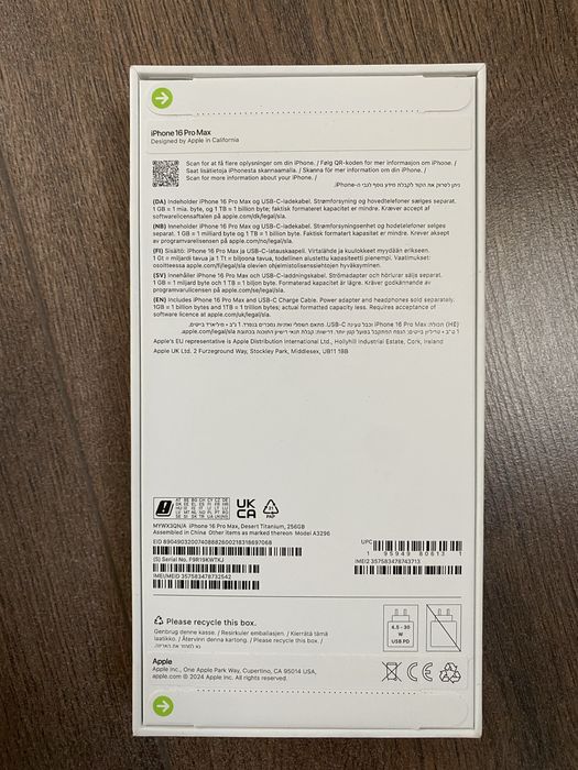 Iphone 16 pro max