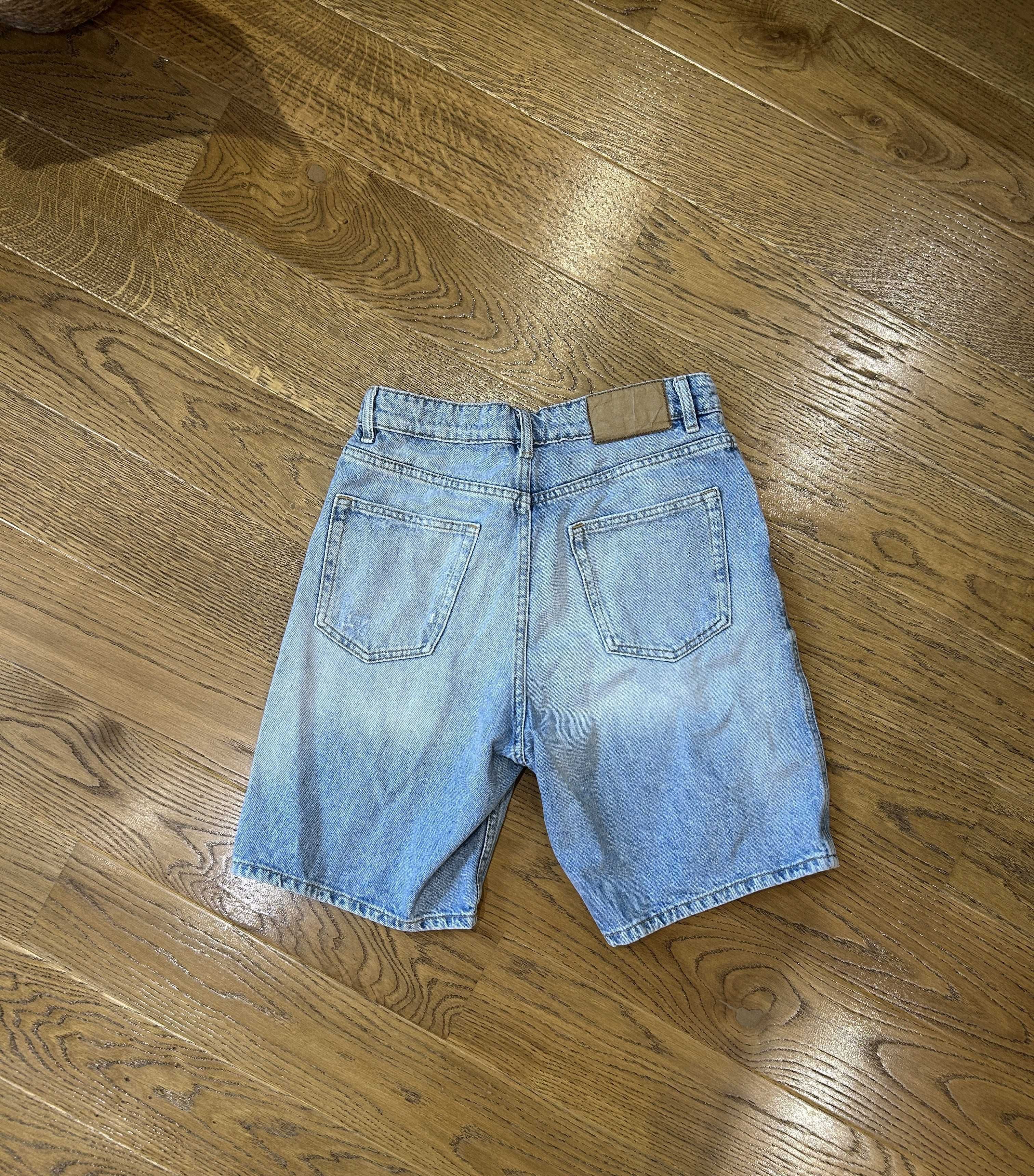 Дънкови къси гащи Zara