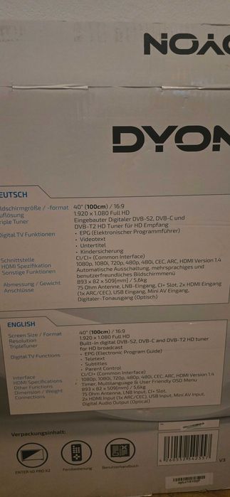 Televizor Dyon + Google Home Play