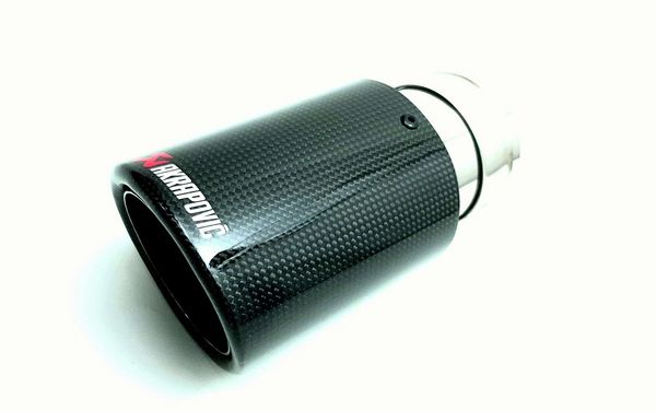 AKRAPOVIC - НАКРАЙНИК АУСПУХ -карбон едимичен 76мм. -1050-76