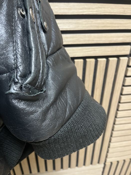 SHOTT New York City - Зимно кожено яке Bomber  размер М / Оригинал