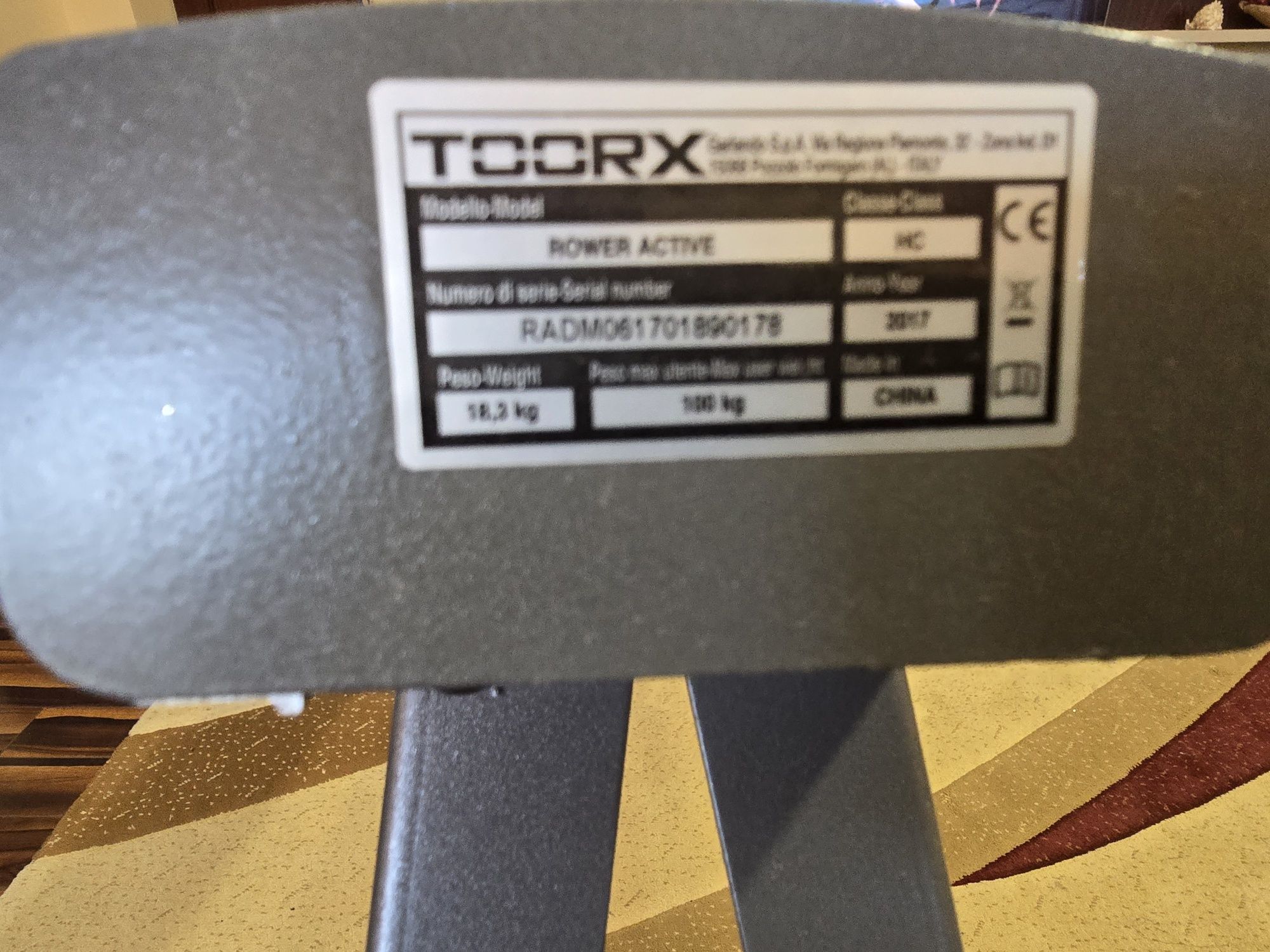 Aparat de vaslit Toorx Rower Active