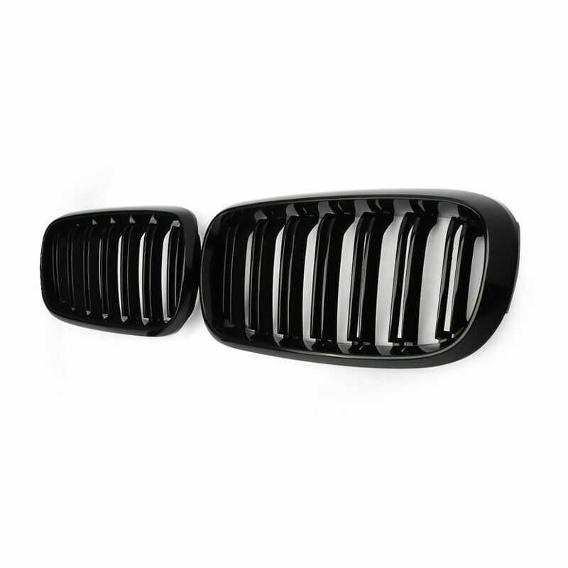 Решетки Бъбреци за БМВ BMW X5 F15 X6 F16 2013-18г. Черен Гланц Двойни