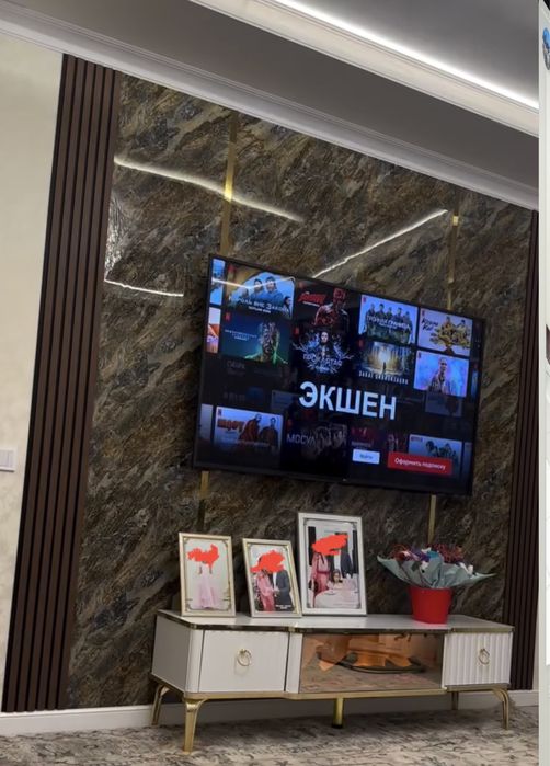 Продам тв тумбу(камин)