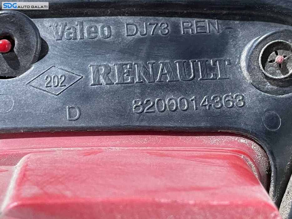 Stop Lampa Tripla Dreapta Hayon Haion Portbagaj Renault Vel Satis 2001 - 2009 [LR0227]