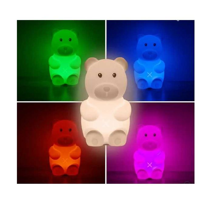 Декоративна детска нощна лампа Mercado Trade, LED, Два модела