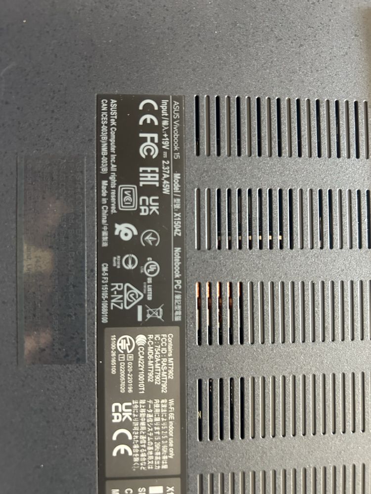 Лаптоп Asus Vivobook 15 x1504ZA-Nj