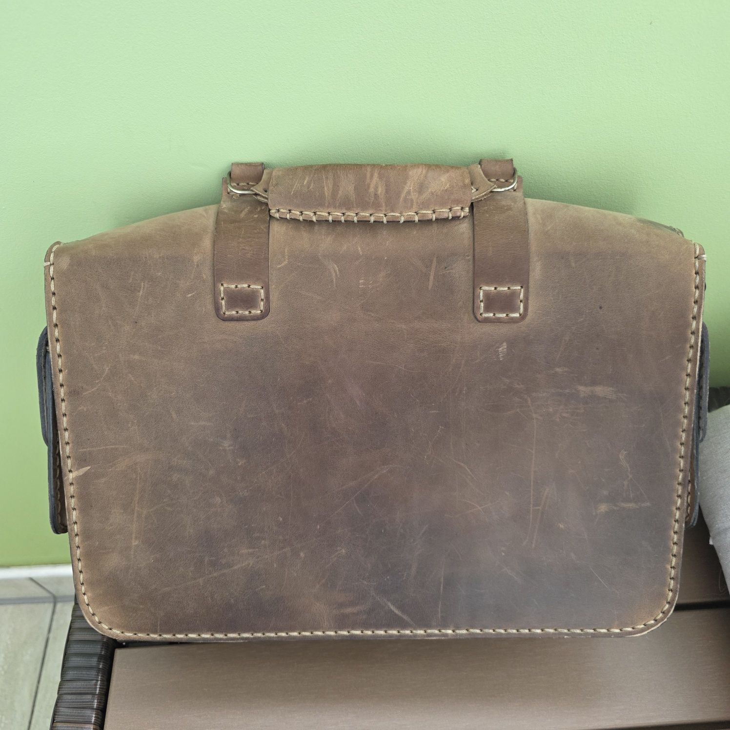 Geanta pentru laptop/birou vintage, retro