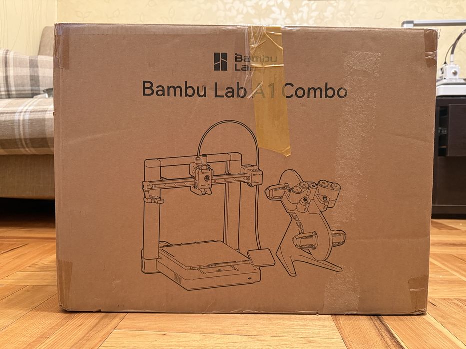3д прнтер Bambu Lab A1 combo