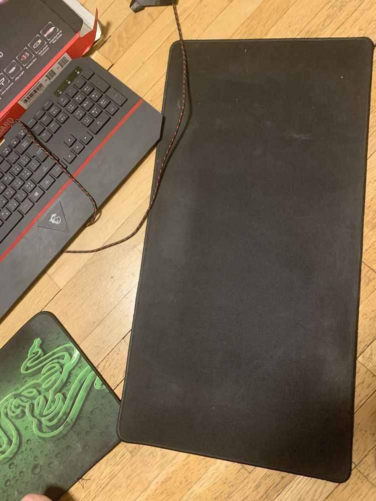 Razer gaming pad, геймърска клавиатура msi