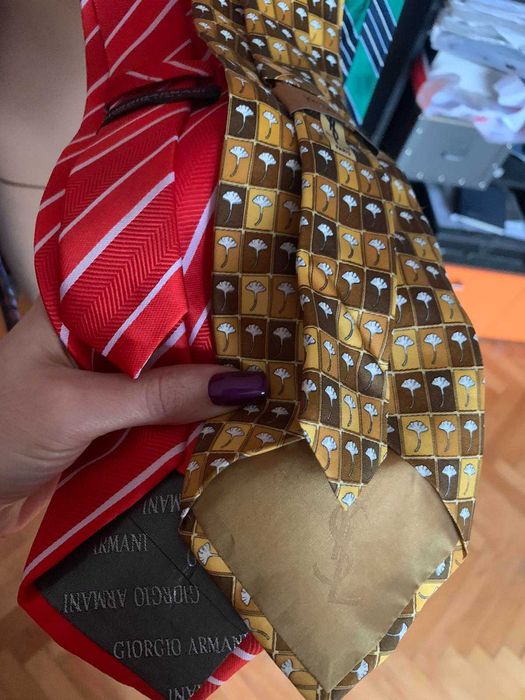 Вратовръзки на скъпи брандове, 100% коприна