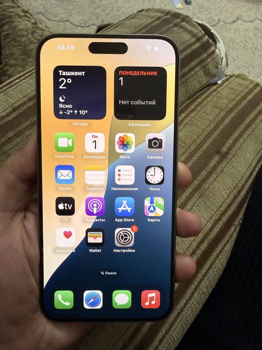 15pro max 256 gb holati ideal