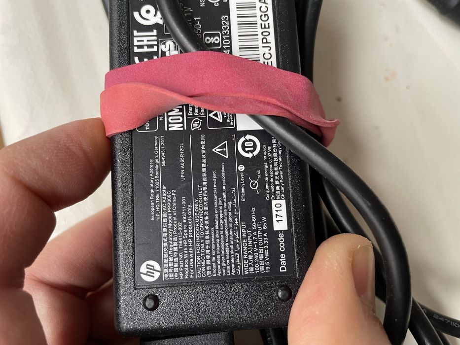 Alimentator incarcator original laptop notebook HP 65w 19.5v 3.33A