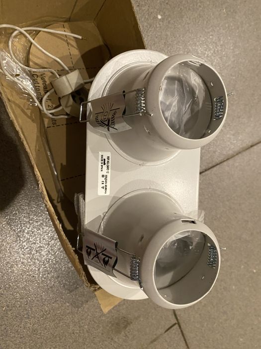 Aplica dubla alba Onok Vulcano GU10