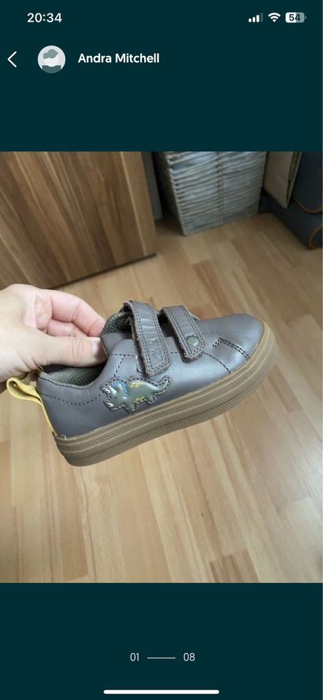 Clarks piele marime 23