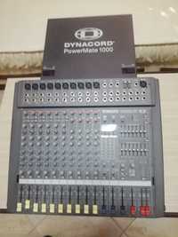 Vând mixer dinacord 1000 ÷ microfon shure fără fir