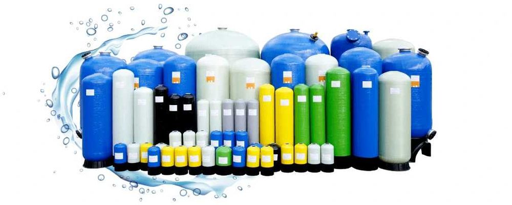 Емкость (колонна) обратного осмоса умягчения воды/ FRP колба Kolba FRP