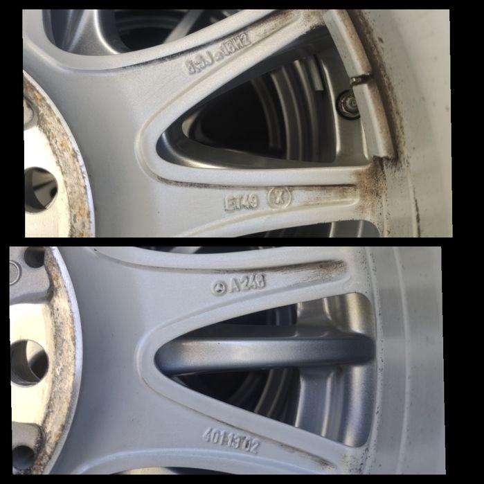 Roti Mercedes, jante 5x112 +anvelope iarna 205/55/r16, cu senzori de p
