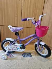 Bicicletă pentru copii 3-6 ani cu roți ajutătoare - Ca nouă