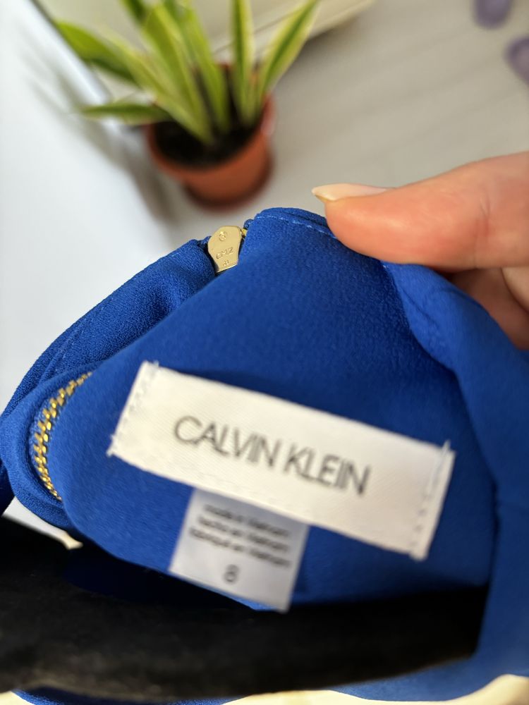 Rochie Calvin Klein, noua, marime 36, albastru