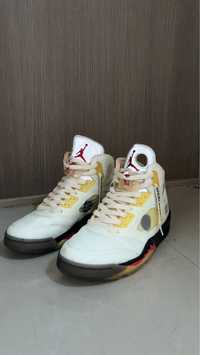 Jordan 5 Retro Off-White Sail