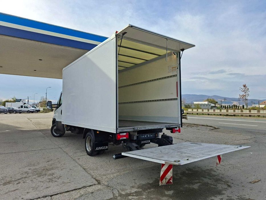 Leasing cu rata 408 euro > iveco BOX cu LIFT 750 KG motor 3000