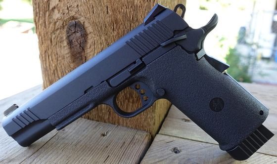 FULL METAL!! Pistol airsoft CU AER COMPRIMAT - Bonus: 5 Butelii Co2gaz