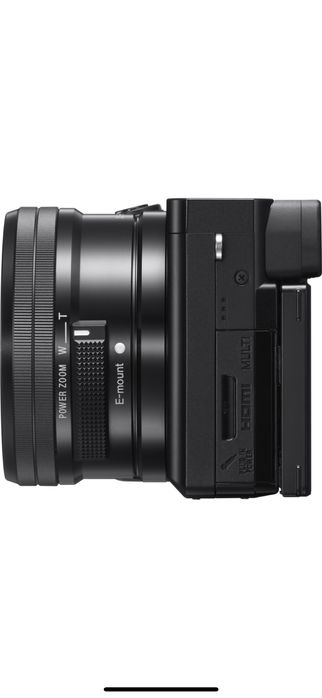 Aparat Foto Sony Alpha A6100, 24.2MP, 4K, Negru + Obiectiv 16-50mm