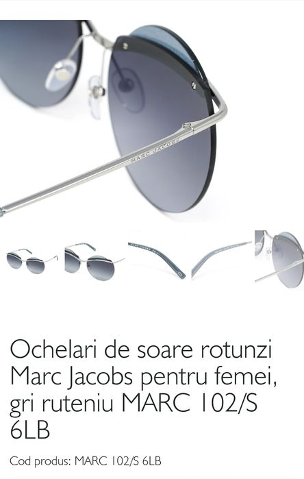 Ochelari Soare Marc Jacobs Damă 102S 6LB/90/ Import Germania